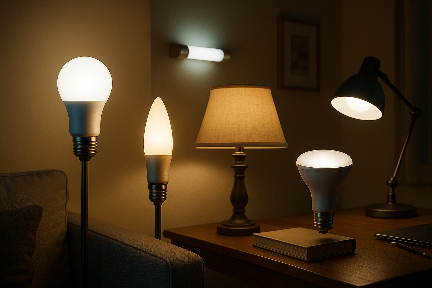 LED Light Bulbs Designing The Room