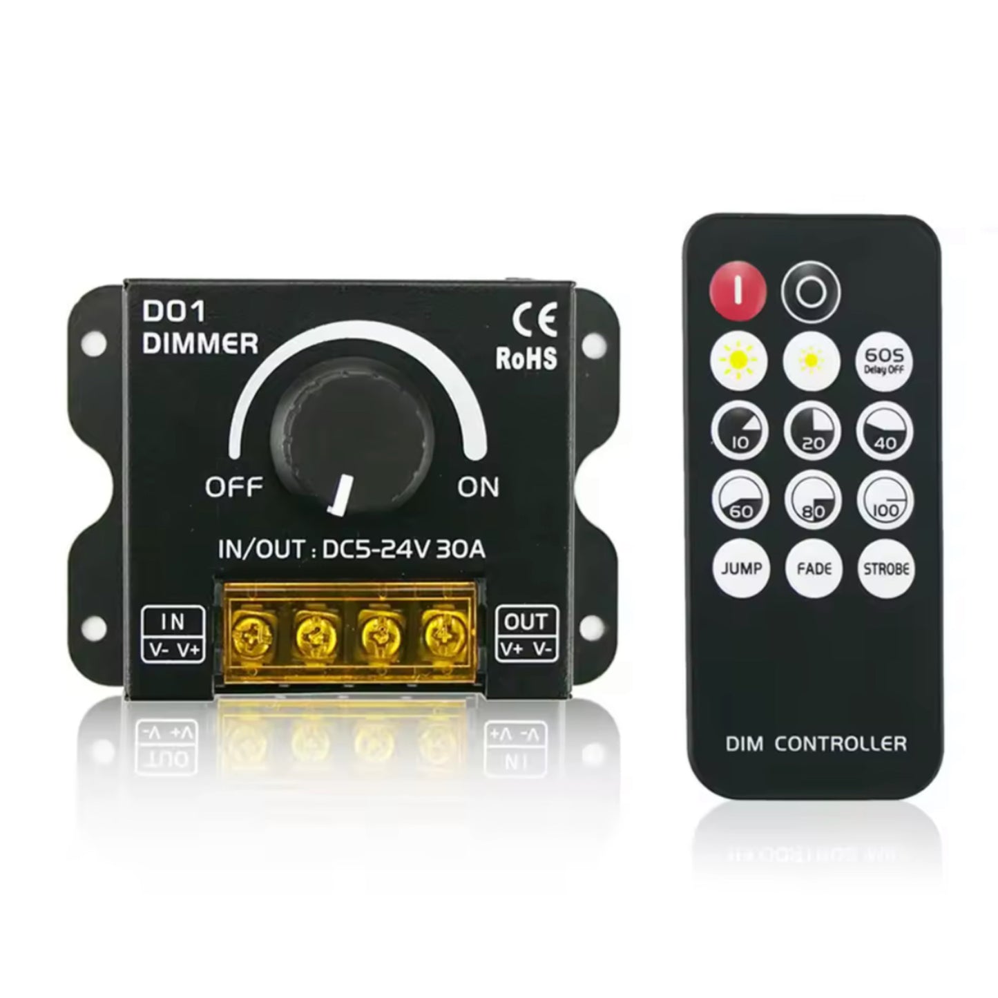 LED Dimmer with controller