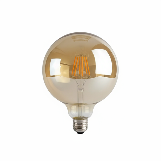 Amber Filament Bulb G95 6W