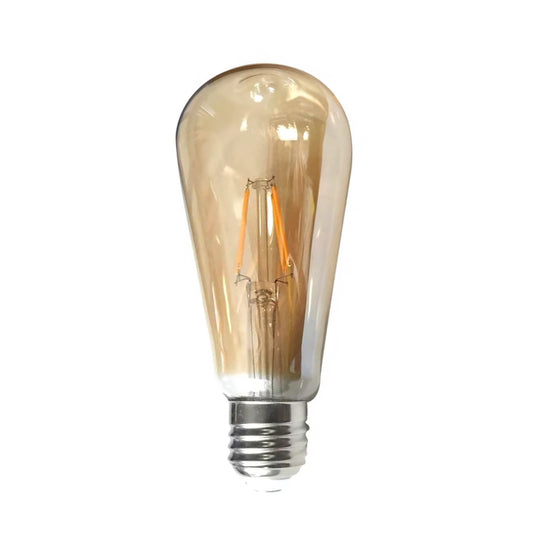Amber LED Filament Bulb 6W