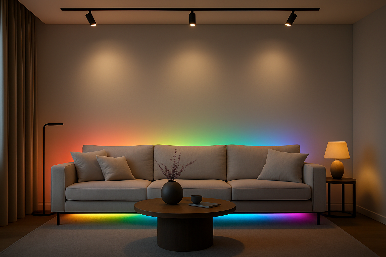 LED lights and Magnetic Track Light